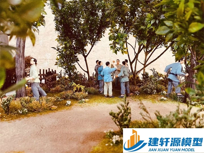 玛沁径山·中共临余工委建立场景模型